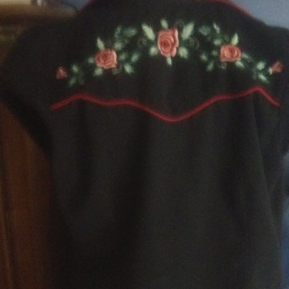 Scully Western Vest  Small - Picture 2 of 2